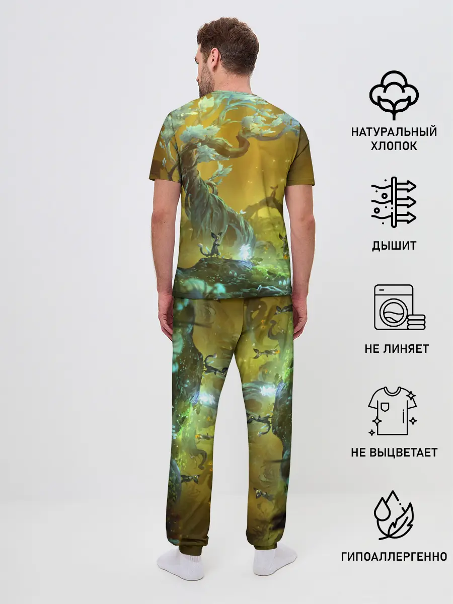 Мужская пижама с брюками / Ori and the Will of the Wisps