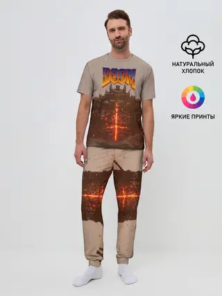 Мужская пижама с брюками / DOOM | ДУМ