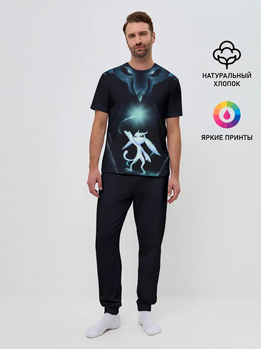 Мужская пижама с брюками / Дух-хранитель Ори