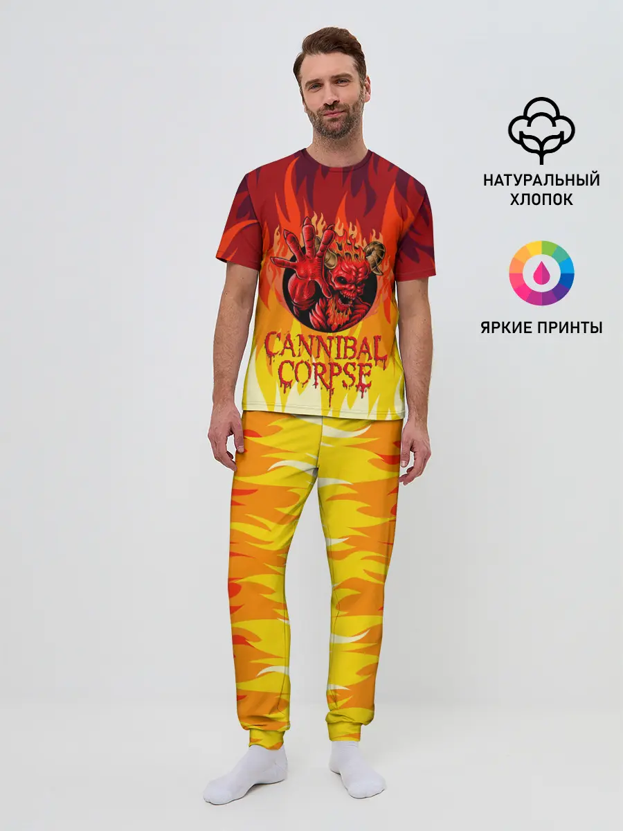 Мужская пижама с брюками / Cannibal Corpse | Труп Канниба