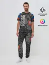 Мужская пижама с брюками / Двуглавый орел. Камуфляж