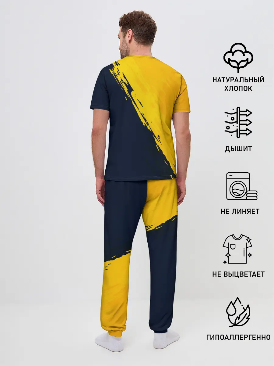 Мужская пижама с брюками / PIKACHU PIKA PIKA | ПИКАЧУ