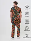 Мужская пижама с брюками / Абстрактный арабский узор