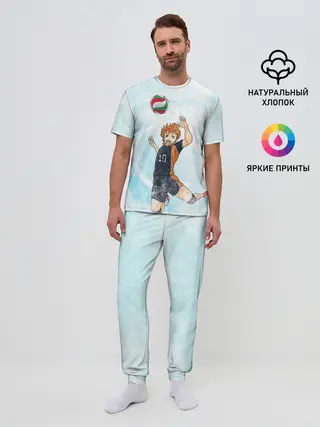 Мужская пижама с брюками / Шоё Хината | Хайкю