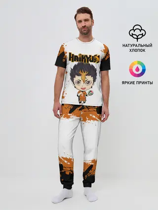 Мужская пижама с брюками / Юу Нишиноя | Nishinoya Yu