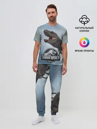 Мужская пижама с брюками / Jurassic World | Мир Юрского периода