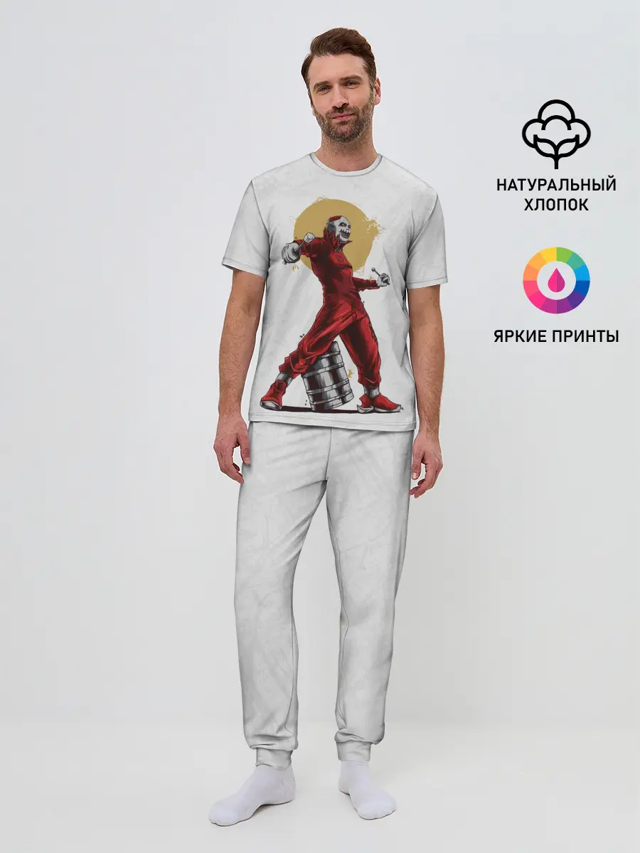 Мужская пижама с брюками / JOES JORDISON | SLIPKNOT | СЛИПКНОТ