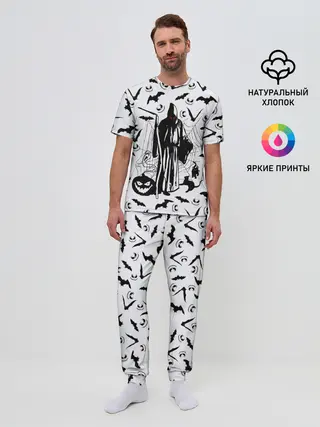 Мужская пижама с брюками / Хэллоуин, Grim Reaper