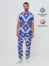 Мужская пижама с брюками / узор