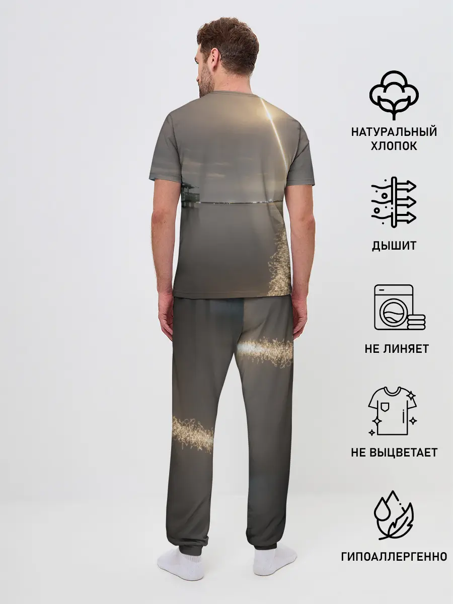 Мужская пижама с брюками / SpaceX Dragon 2