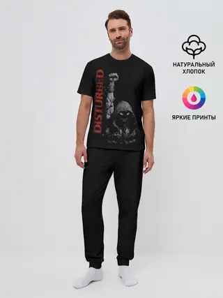 Мужская пижама с брюками / DISTURBED