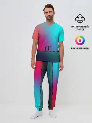 Мужская пижама с брюками / Open World