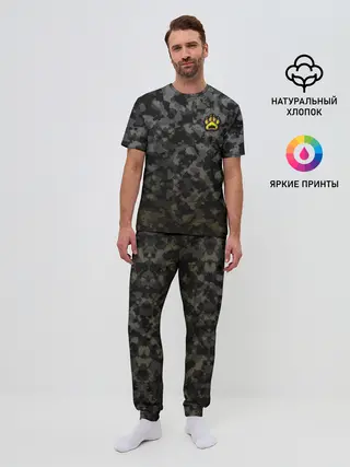 Мужская пижама с брюками / King B