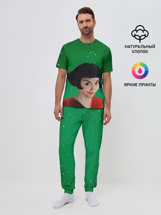 Мужская пижама с брюками / Амели | Amelie