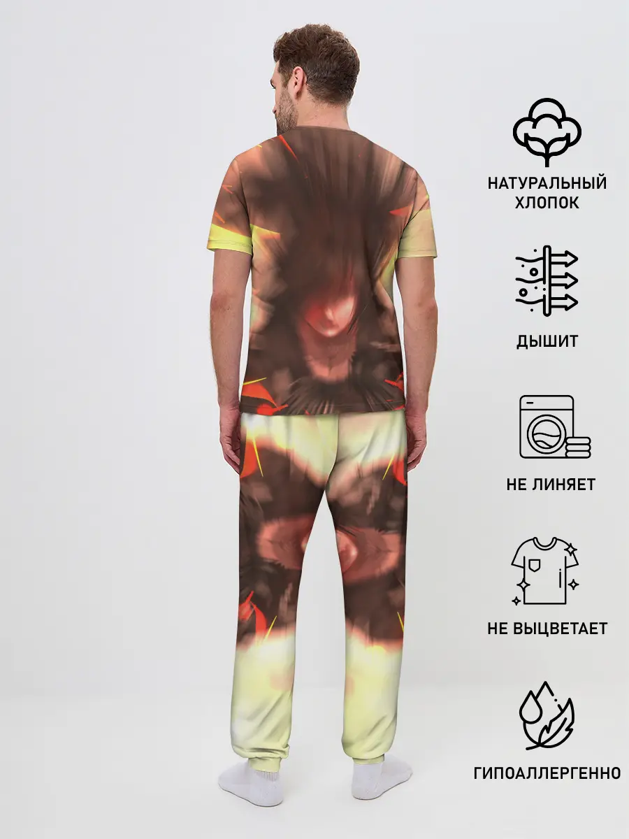 Мужская пижама с брюками / Хяккимару | Такебо | Дороро