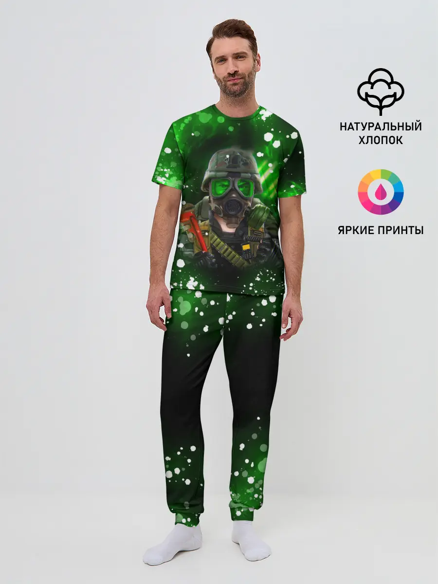 Мужская пижама с брюками / Opposing Force | Адриан Шепард
