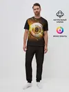 Мужская пижама с брюками / КРИПТОВАЛЮТА БИТКОИН