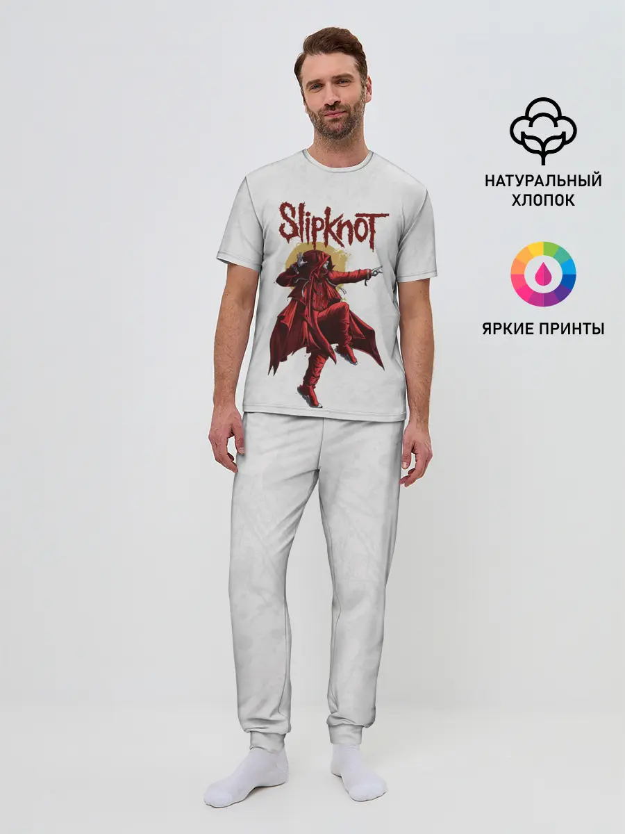 Мужская пижама с брюками / SLIPKNOT | СЛИПКНОТ