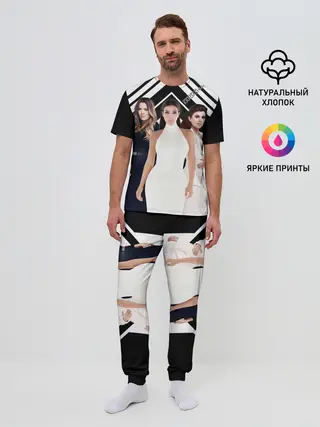 Мужская пижама с брюками / Сестры Кардашьян