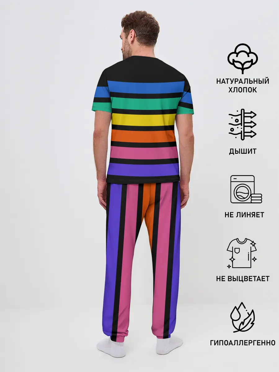 Мужская пижама с брюками / Семейство Кардашьян