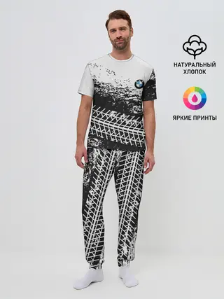 Мужская пижама с брюками / СЛЕД БМВ | BMW