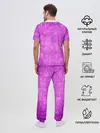 Мужская пижама с брюками / FORTNITE PINK | ФОРТНАЙТ