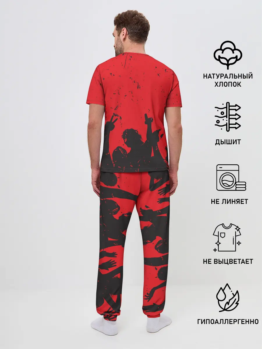 Мужская пижама с брюками / АНАРХИЯ | СВОБОДА