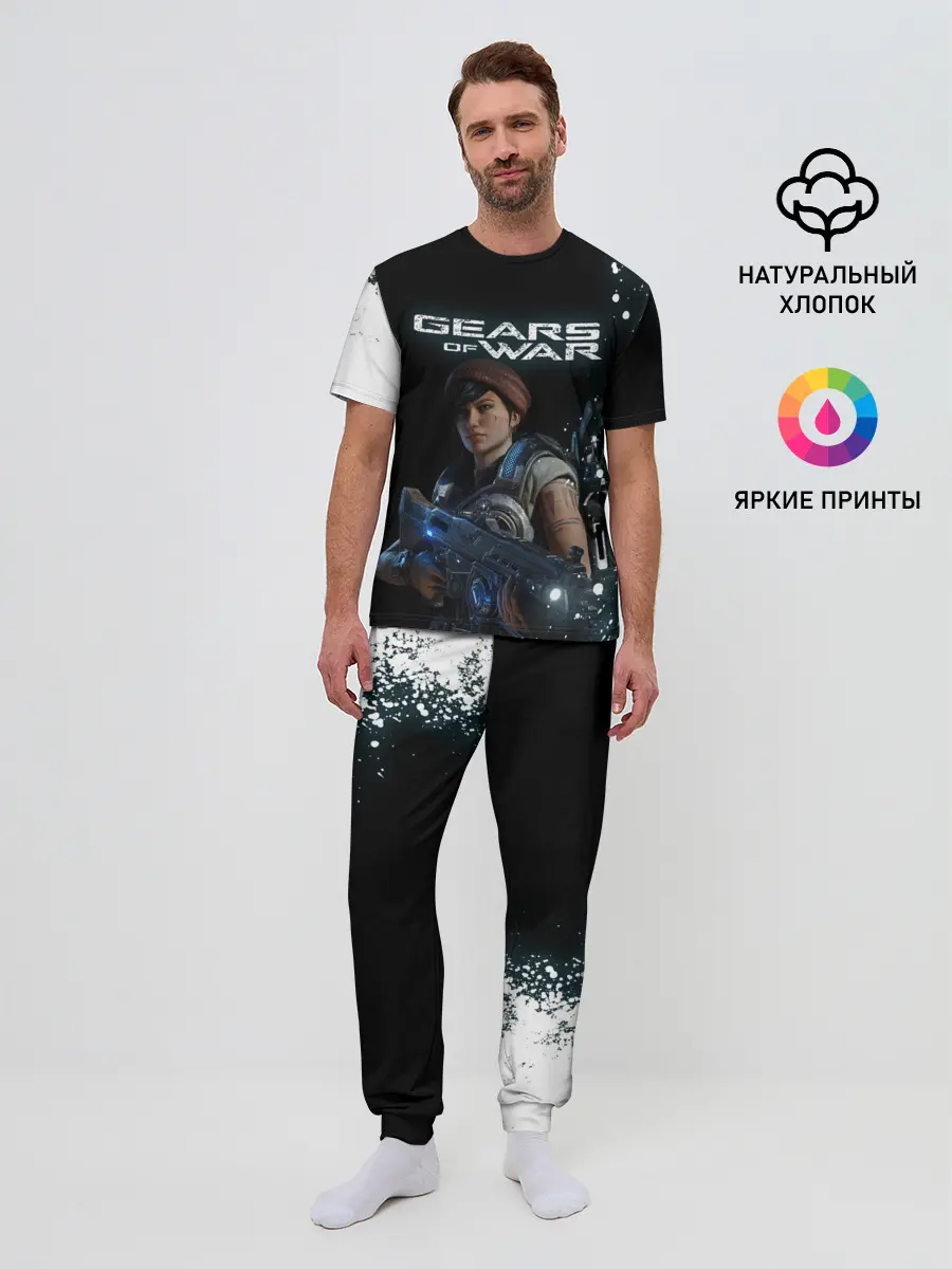 Мужская пижама с брюками / GEARS OF WAR | ШЕСТЕРЕНКИ
