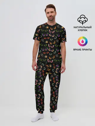 Мужская пижама с брюками / Звериный Взгляд
