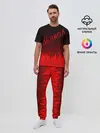 Мужская пижама с брюками / ДЬЯВОЛ | КРАСНЫЙ ОГОНЬ