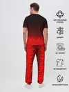 Мужская пижама с брюками / ДЬЯВОЛ | КРАСНЫЙ ОГОНЬ