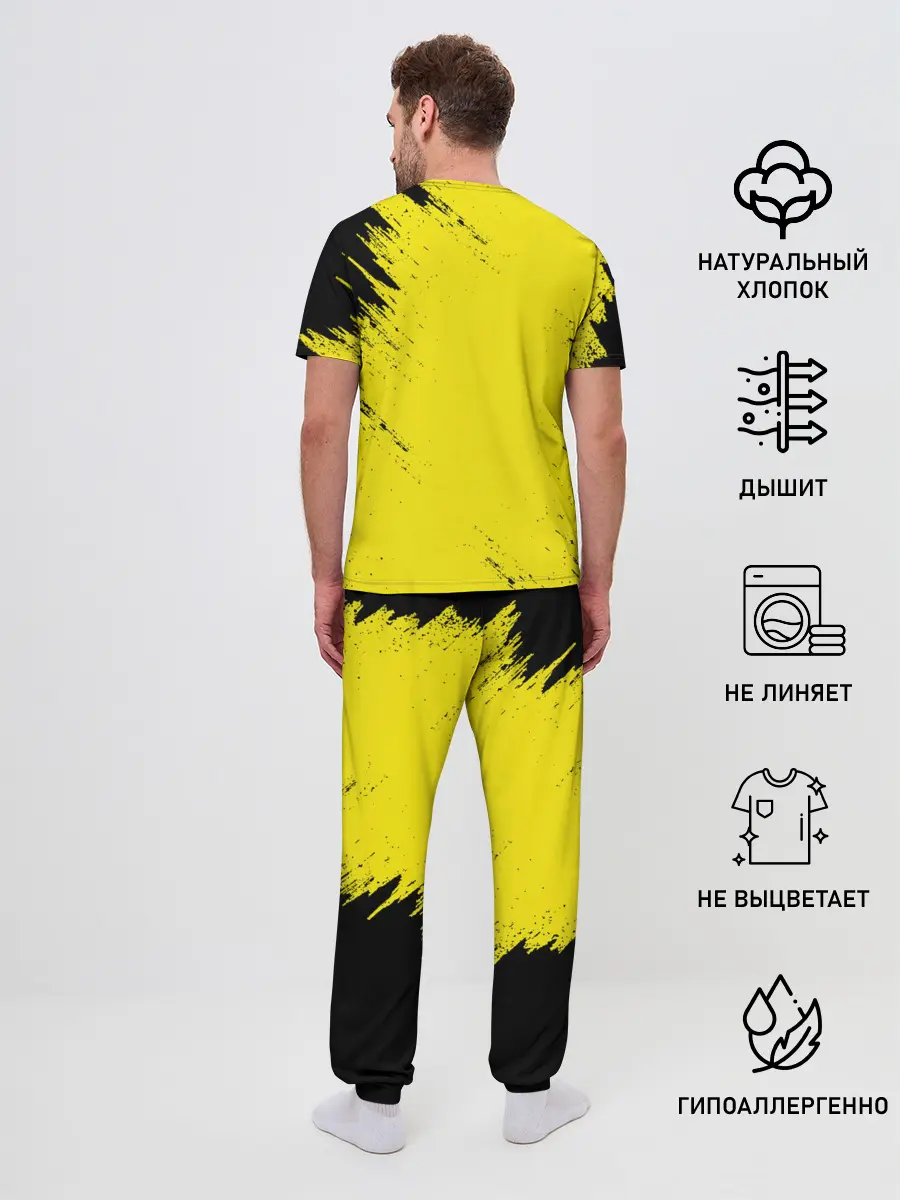 Мужская пижама с брюками / CD Projekt | CYBERPUNK 2077