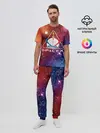 Мужская пижама с брюками / Space X