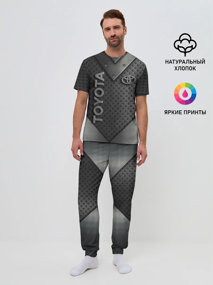 Мужская пижама с брюками / TOYOTA IRON | STEEL