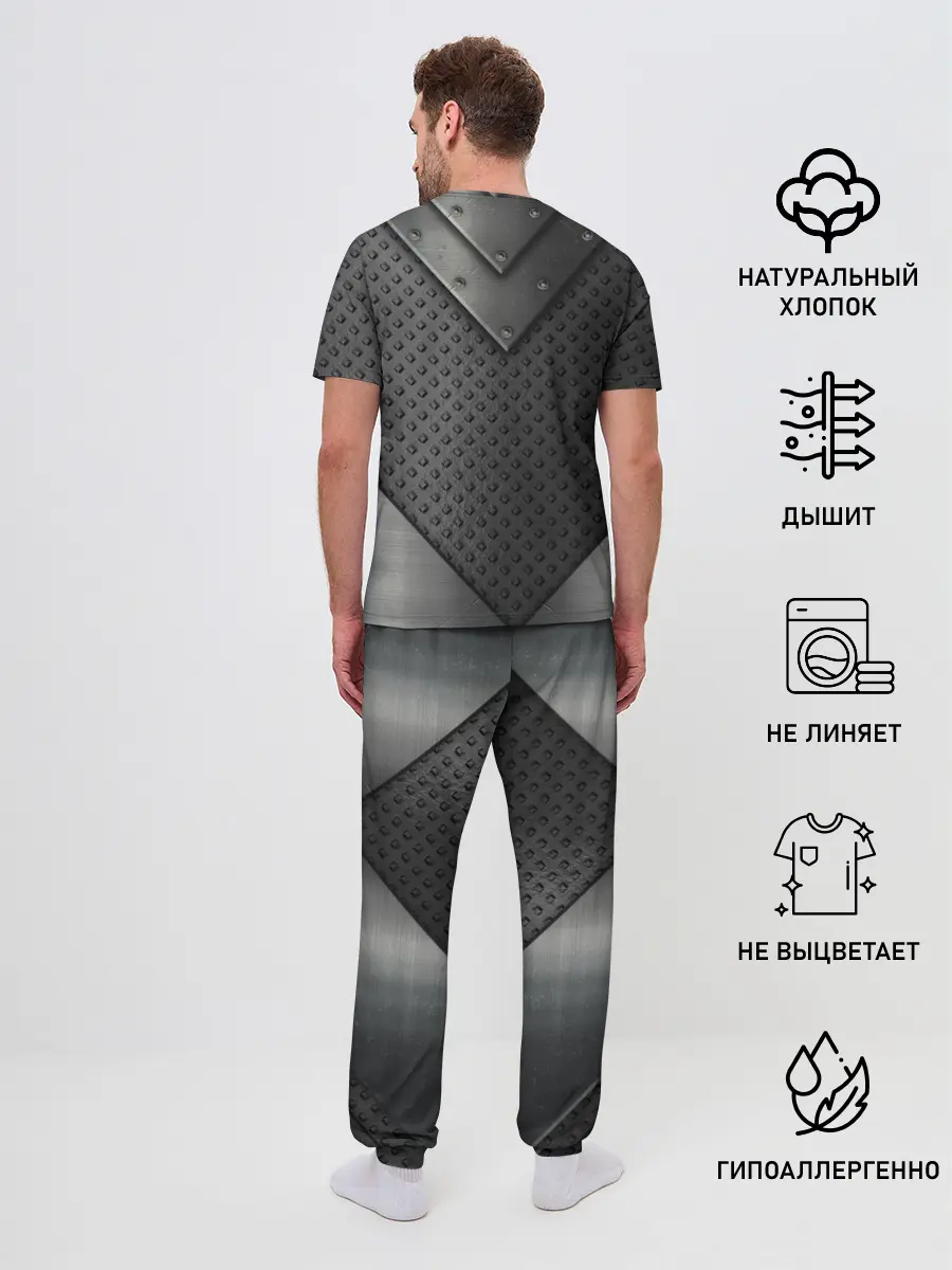 Мужская пижама с брюками / TOYOTA IRON | STEEL