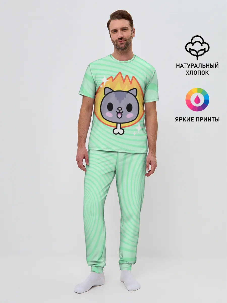 Мужская пижама с брюками / Toca Boca Cat
