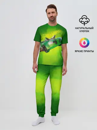 Мужская пижама с брюками / Hot Wheels. Хот Вилс