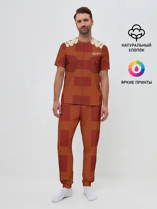 Мужская пижама с брюками / Beef Tobin jacket