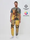 Мужская пижама с брюками / Винланд стоит на скале сага
