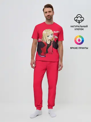 Мужская пижама с брюками / Kawai Rika. Bleh