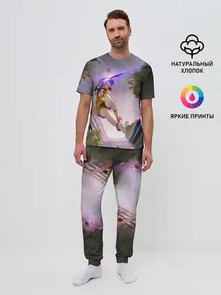 Мужская пижама с брюками / Ай Ото. Приоритет Чудо-Яйца