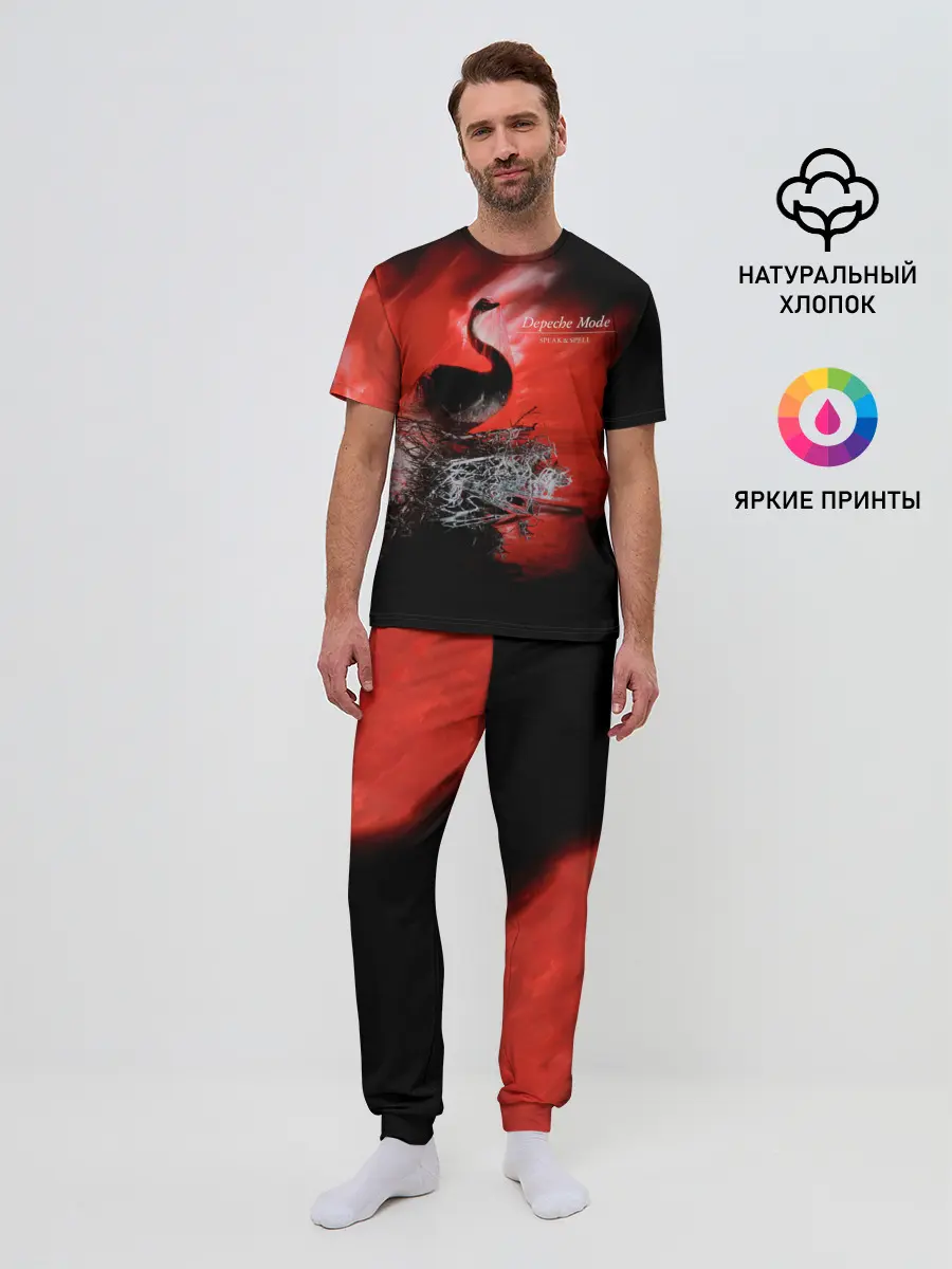Мужская пижама с брюками / Speak & Spell - Depeche Mode