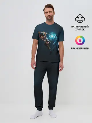 Мужская пижама с брюками / Атака Кены