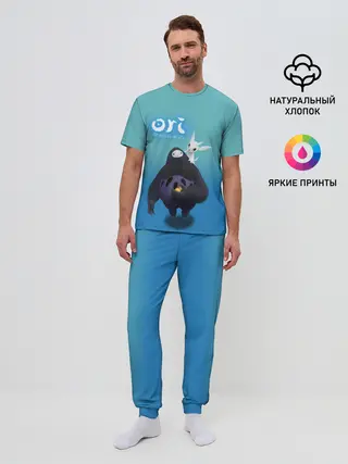 Мужская пижама с брюками / Naru и Ori | Нару and Ori