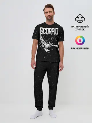 Мужская пижама с брюками / Dark Scorpio