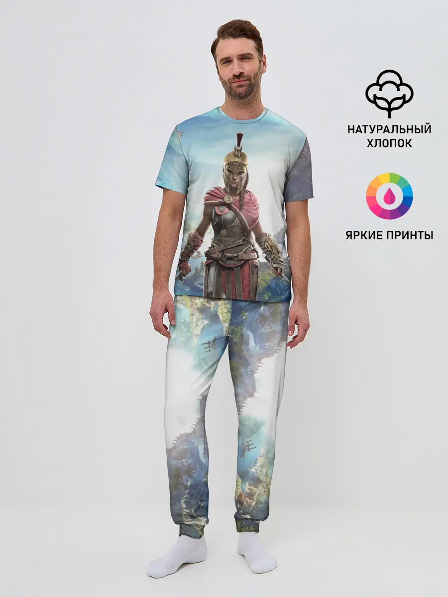 Мужская пижама с брюками / Воинственная Кассандра