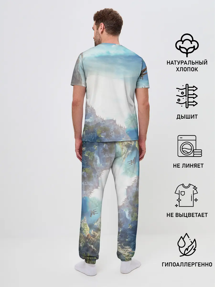 Мужская пижама с брюками / Воинственная Кассандра