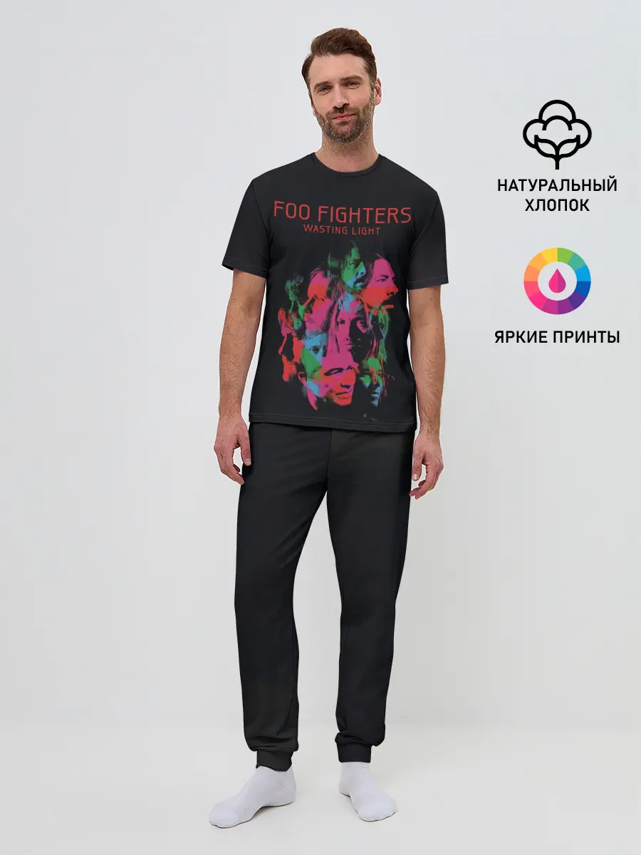 Мужская пижама с брюками / Wasting Light - Foo Fighters