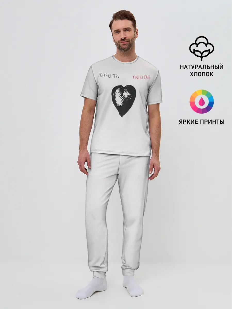 Мужская пижама с брюками / One by One - Foo Fighters