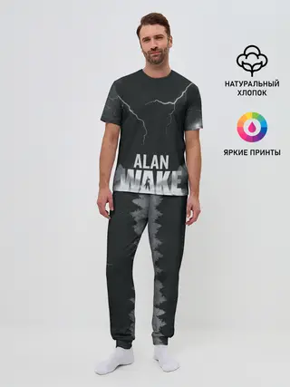 Мужская пижама с брюками / Alan Wake | Dark Place